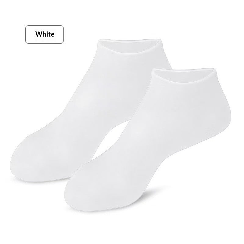 Chaussettes hydratantes anti-fissures, antidérapantes et pour le soin des pieds